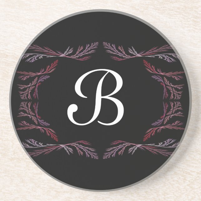 Corner Series-16 - Pink Blk Untersetzer - 1 Farbto (Vorne)