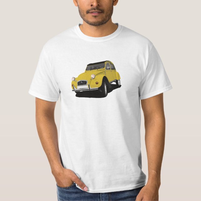 Cornering 2CV - 29 Automobil-Farboptionen - T-Shirt (Vorderseite)