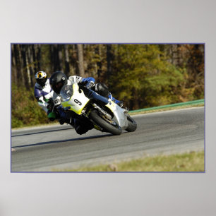 Cornerspeed.net-Rennen-Schule Poster