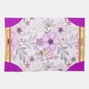 Cornerstone Blossom Lavendel Geschirrtuch