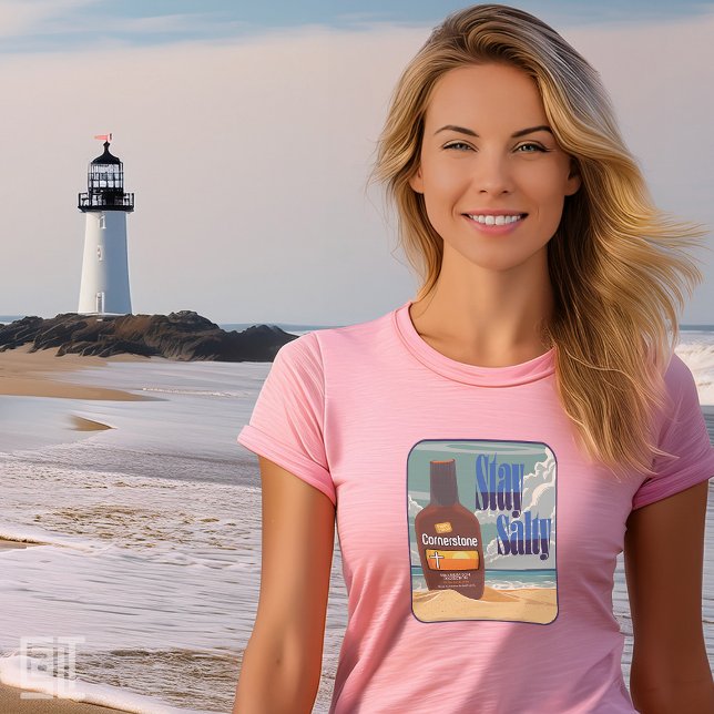 Cornerstone Stay Salty Official Salt Gear Tri-Blend Shirt (Von Creator hochgeladen)