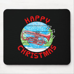 Cornet Christmas Cornetist Br Musician Music Teach Mousepad