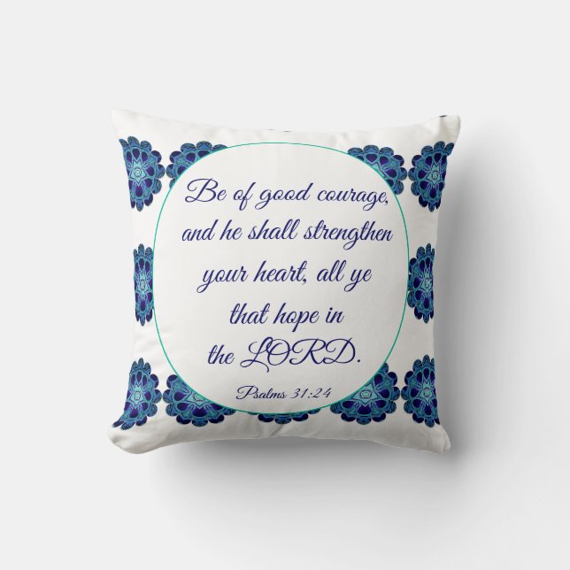 Cornflower 2 Seine Liebe Kissen (Vorderseite)