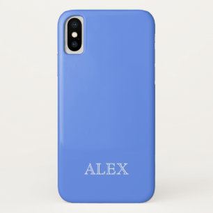 CORNFLOWER BLAUER fester Hintergrund iPhone X Case-Mate iPhone Hülle