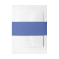 Cornflower Blue Einladung Bauchband