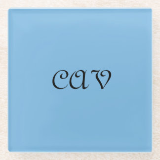 Cornflower Blue Glasuntersetzer