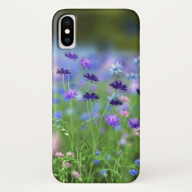 Cornflower Blue iPhone Case-Mate Hülle (Rückseite)