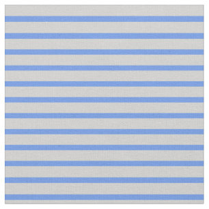 Cornflower Blue & Light Gray Farbmuster Stoff