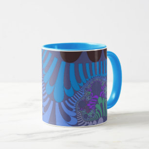 Cornflower Blue Mod Tasse