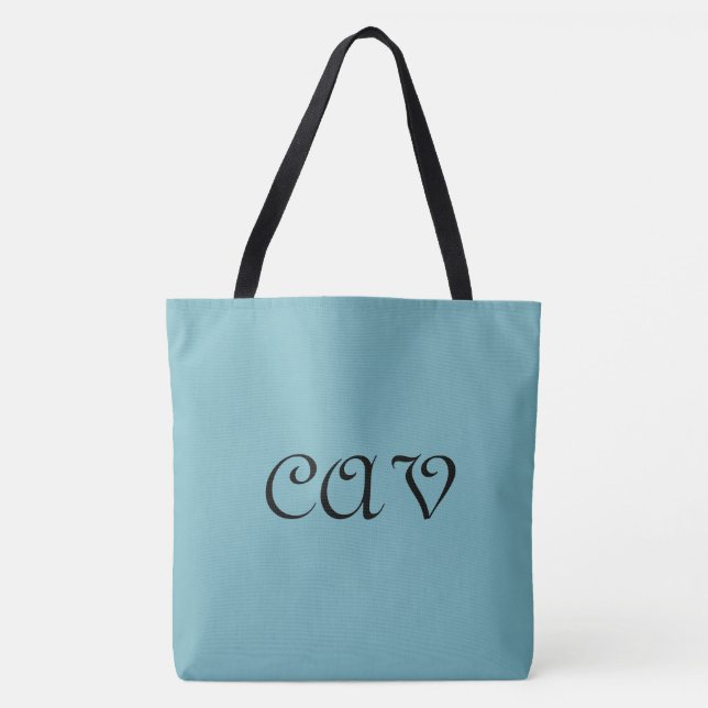 Cornflower Blue Tasche (Vorderseite)