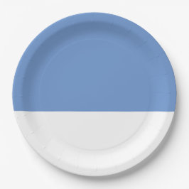 Cornflower Blue Wedding Pappteller