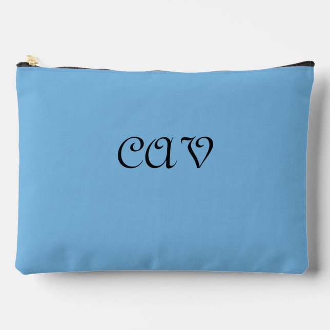 Cornflower Blue Zubehörtasche (Vorderseite)