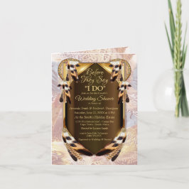 Cornflower Blues in Watercolor Couple Dusche Einladung