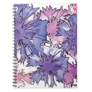 Cornflower Collage Notizblock