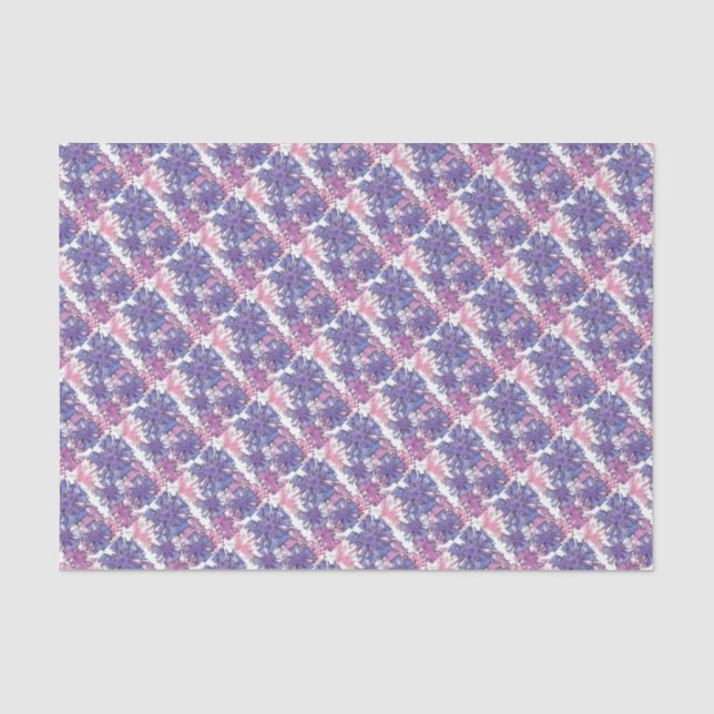 Cornflower Collage Seidenpapier (Vorderseite)