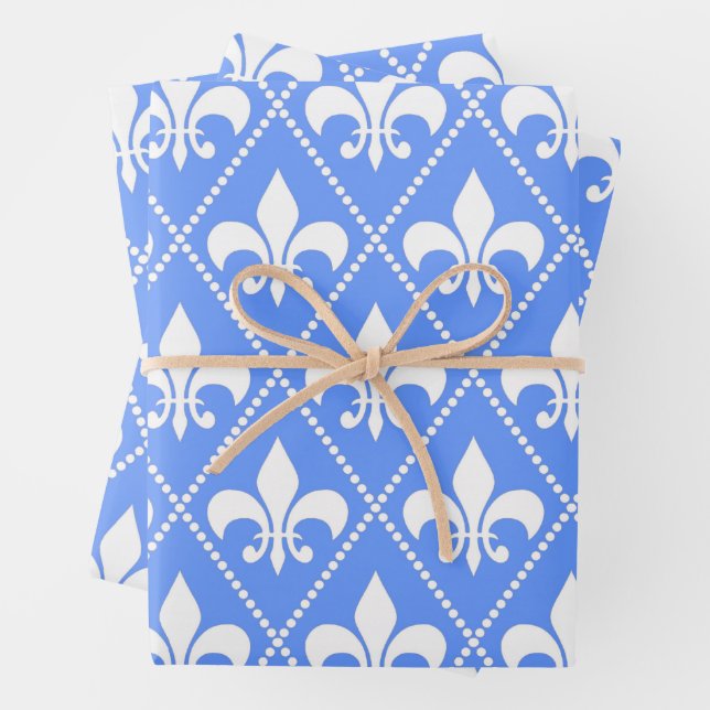 Cornflower Lilie Geschenkpapier Set (Beispiel)