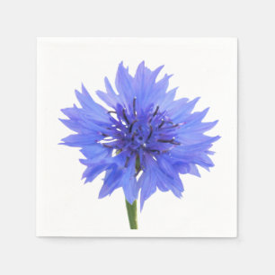 Cornflowerblau Serviette