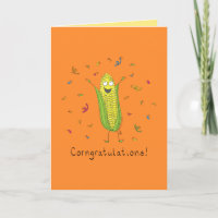 Corngratulations - Félicitations amusantes Carte d