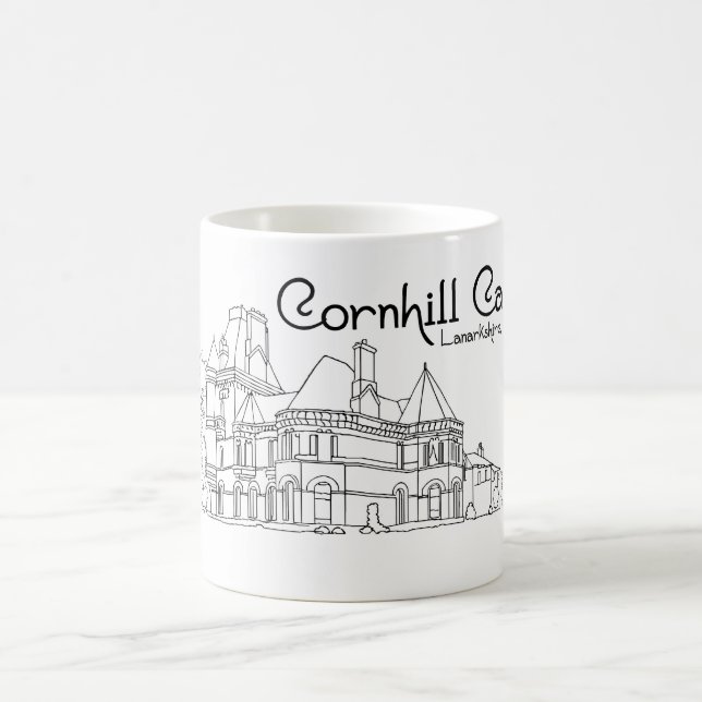 Cornhill Castle Schottland Kaffeetasse (Mittel)