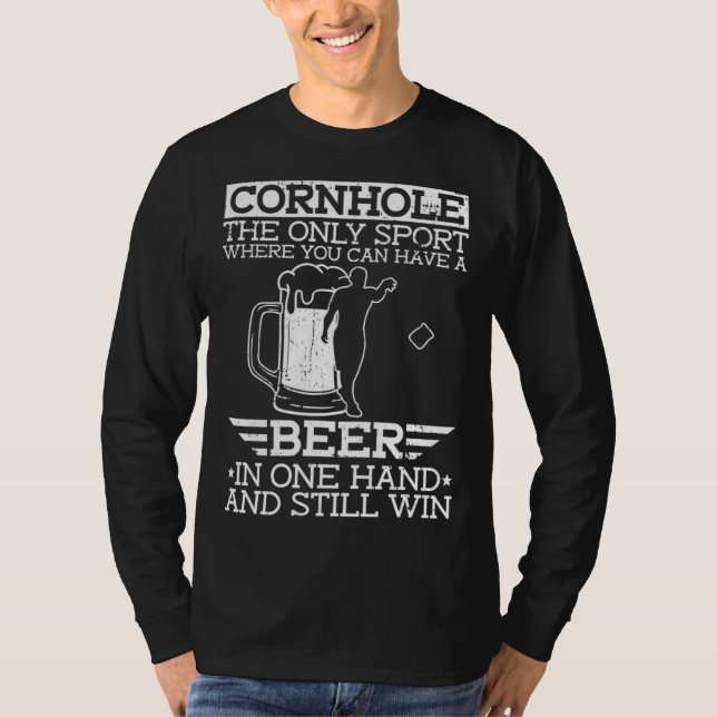 Cornhole Beer   Cornhole  1 T-Shirt (Vorderseite)