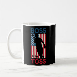 Cornhole Boss of the Toss 4. Juli Kaffeetasse