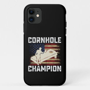 Cornhole Champion Amerikanische Flagge USA 4. Juli Case-Mate iPhone Hülle