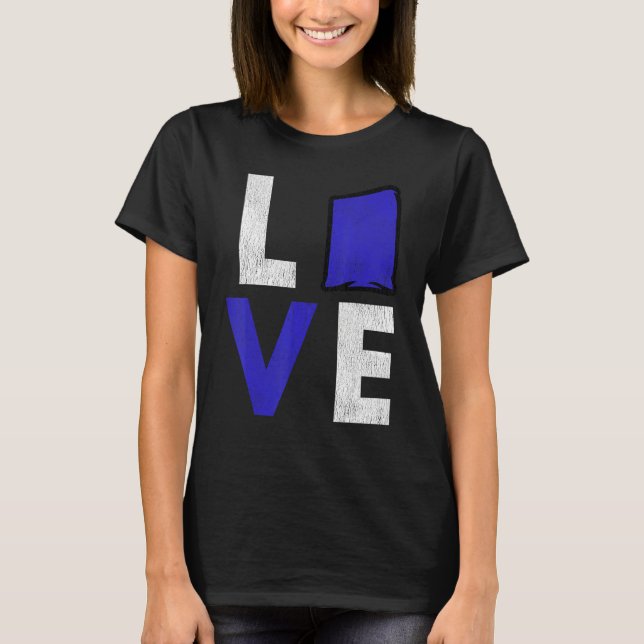 Cornhole Corn Hole LOVE T-Shirt (Vorderseite)