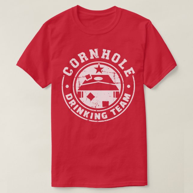 Cornhole Drink Team T-Shirt (Design vorne)