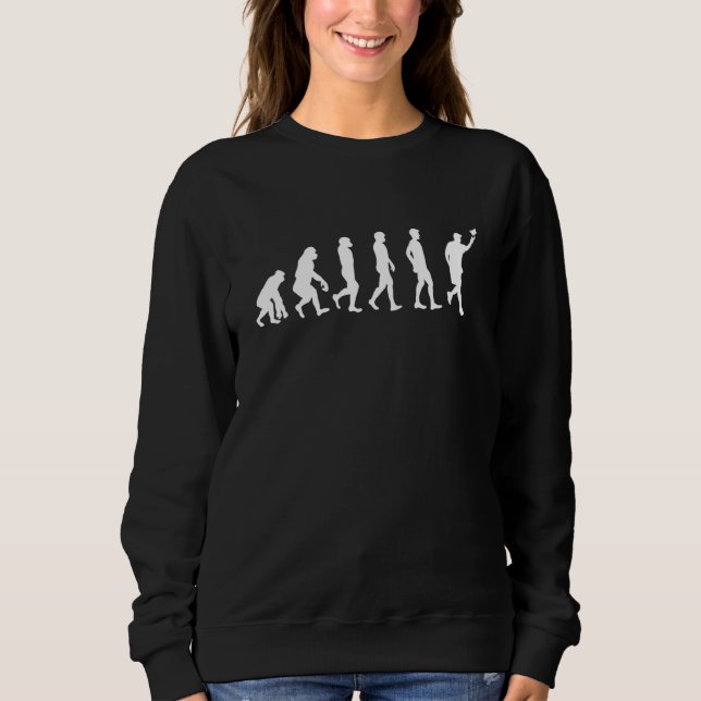 Cornhole Evolution Cornhole Player 1 Sweatshirt (Vorderseite)