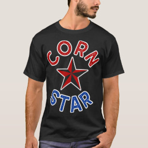 Cornhole lustiges Cornstar Hinterhof-Spiel T-Shirt