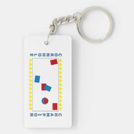 Cornhole Meister Schlüsselanhänger