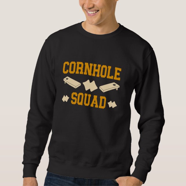Cornhole Squad Sweatshirt (Vorderseite)