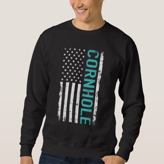 Cornhole Usa Sweatshirt (Vorderseite)