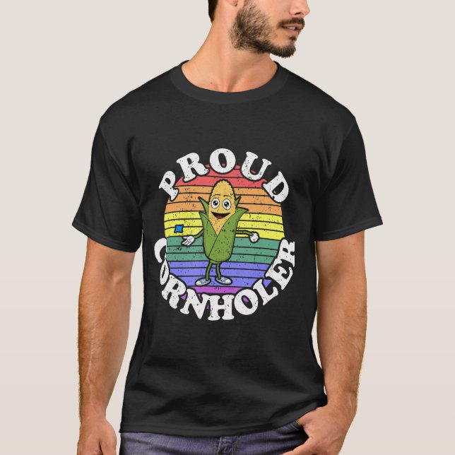 Cornholer Cornhole T-Shirt (Vorderseite)