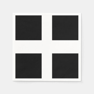Cornisch Flag Cocktail Napkins (Standard) Serviette