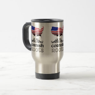 Cornish American Herkunft Roots Reisebecher