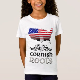 Cornish American Roots Flag T-Shirt