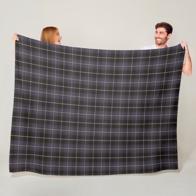 Cornish Family Tartan - Coleman Fleecedecke (Beispiel)