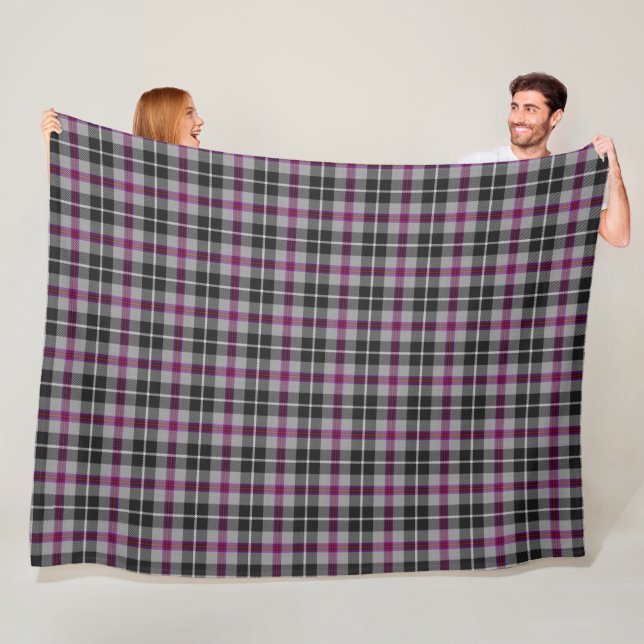 Cornish Family Tartan - Jewell Fleecedecke (Beispiel)