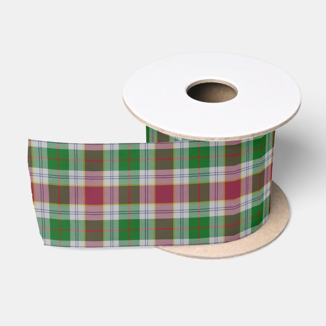 Cornish Family Tartan - Rosevear Satinband (Spule)