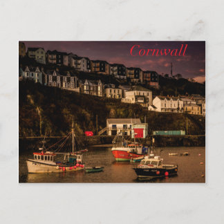 Cornish Harbour Postkarte