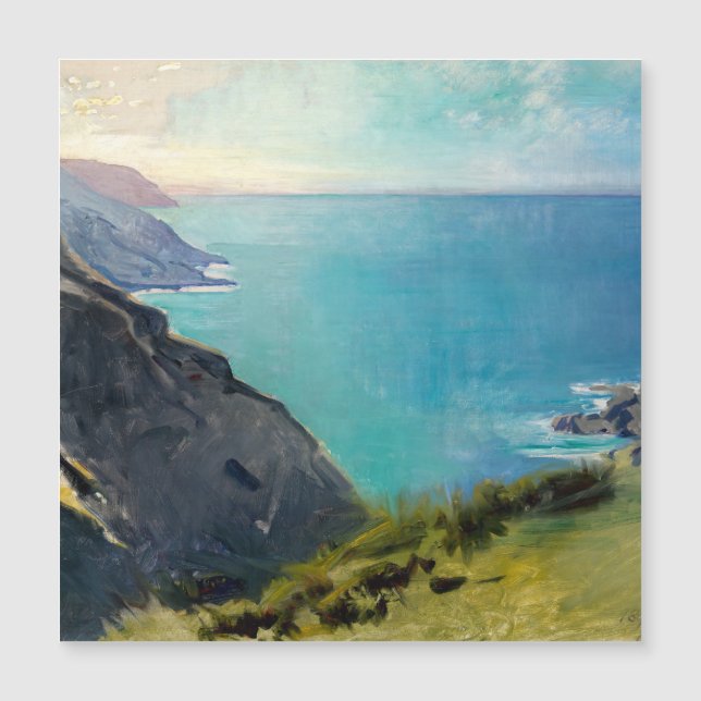 Cornish Headlands , England  Magnet (Vorderseite)