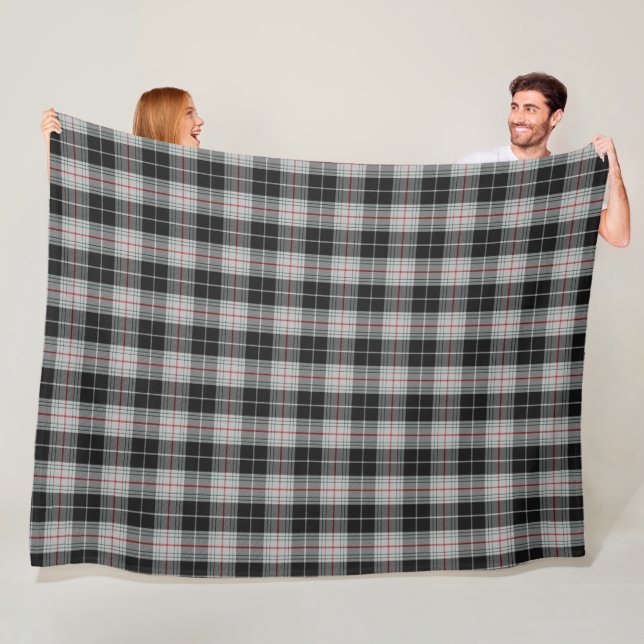 Cornish National St Piran Dress Tartan Fleecedecke (Beispiel)