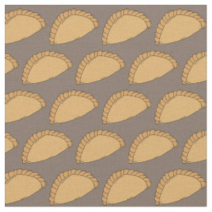 Cornish Pasty Pasties British Food Pattern Stoff