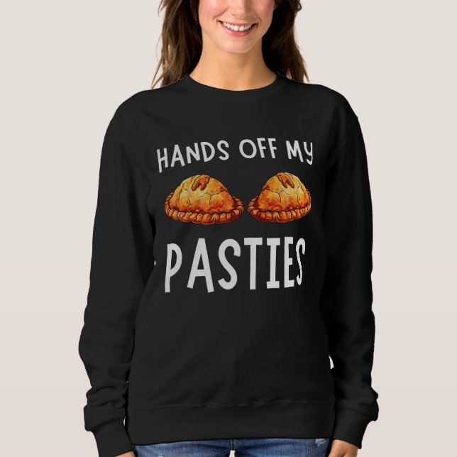 Cornish Pasty Pun Cornwall Souvenir Cornish Pasty  Sweatshirt (Vorderseite)