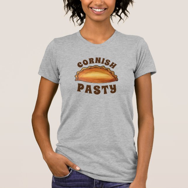 Cornish Pasty UK British Meat Pie Savory Pastry T-Shirt (Vorderseite)