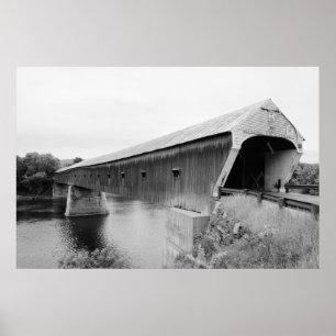 Cornish-Windsor Covered Bridge Poster