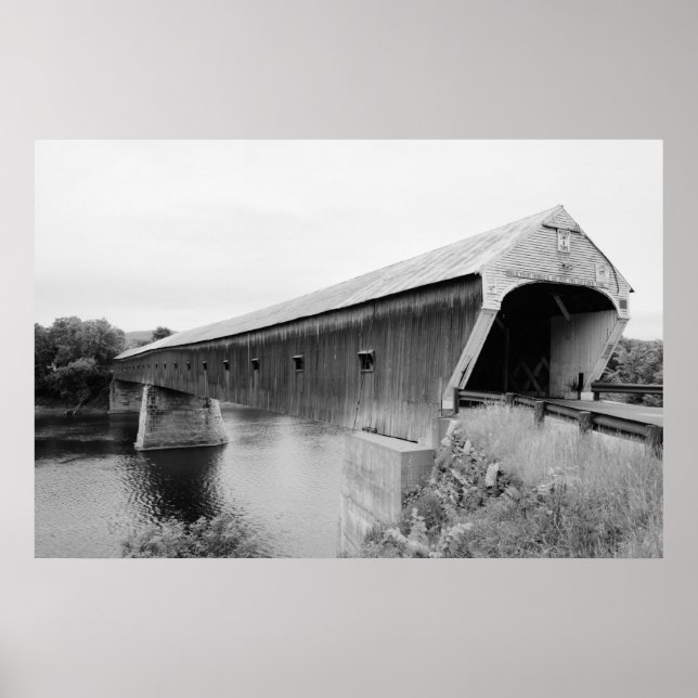 Cornish-Windsor Covered Bridge Poster (Vorne)