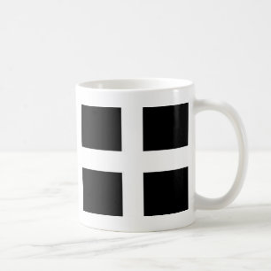 cornishslang Cornwall kernow Flagge Kaffeetasse