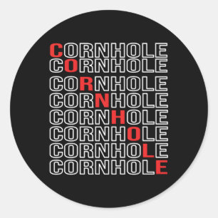 Cornloch Runder Aufkleber